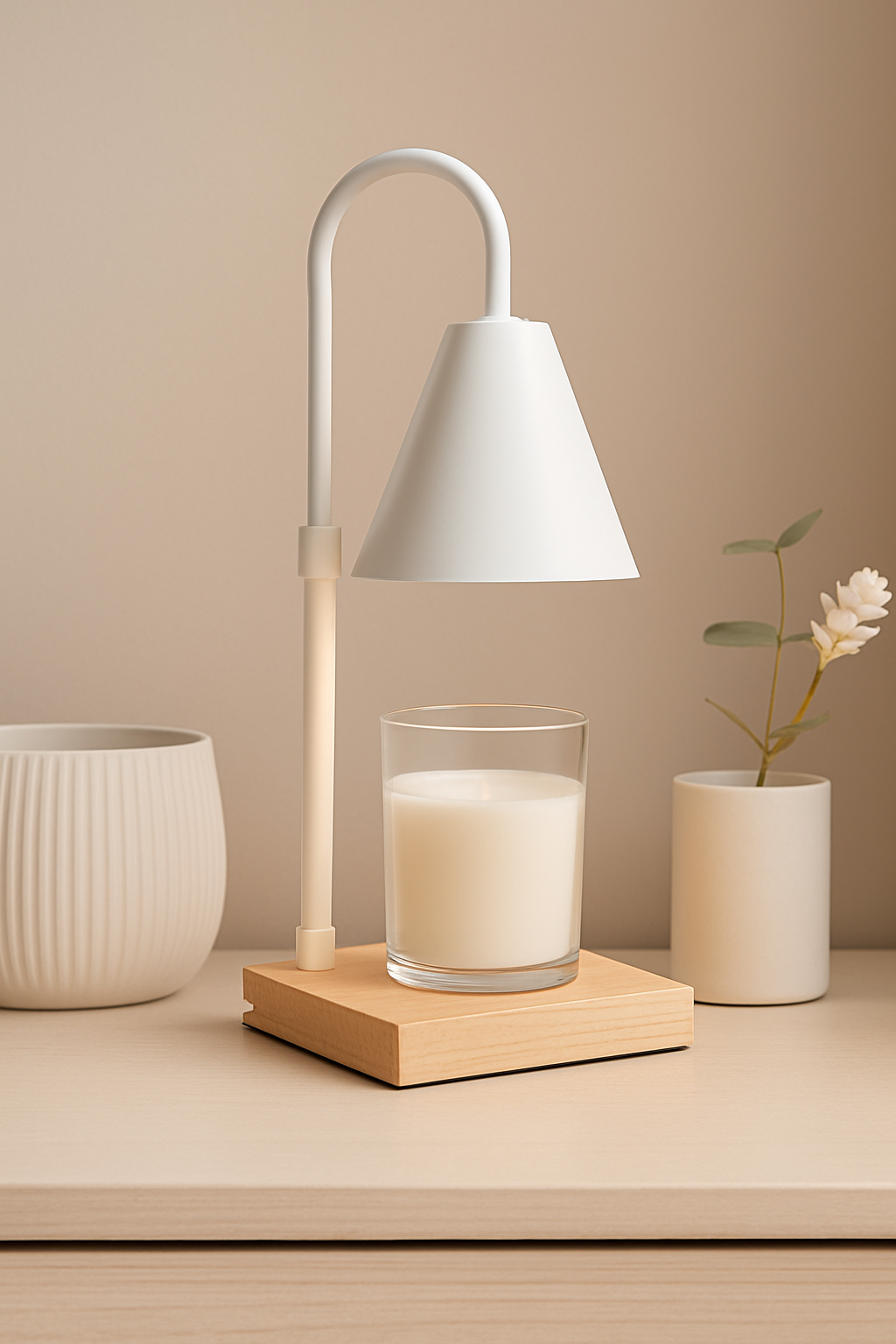 Lámpara Calentadora de Velas – Ambiente acogedor y elegante