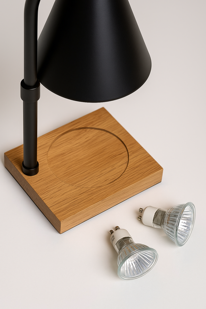 Lámpara Calentadora de Velas – Ambiente acogedor y elegante