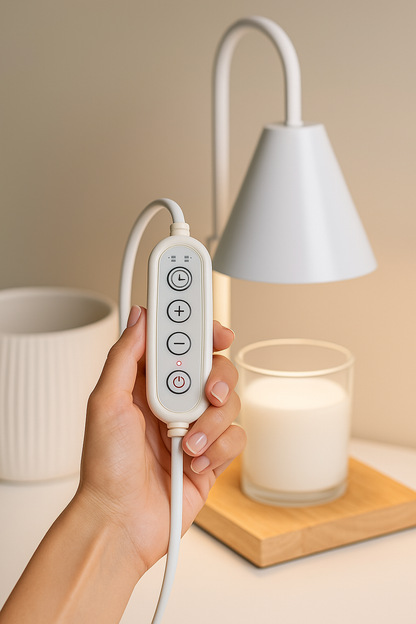 Lámpara Calentadora de Velas – Ambiente acogedor y elegante