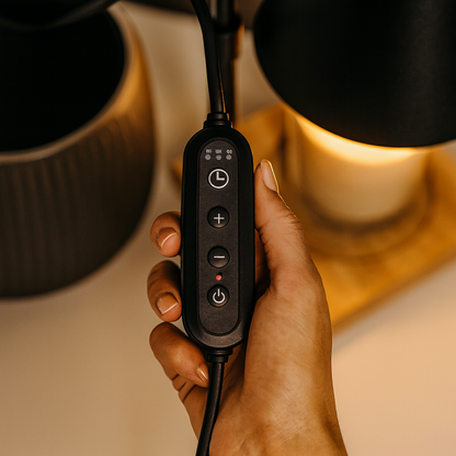 Lámpara Calentadora de Velas – Ambiente acogedor y elegante