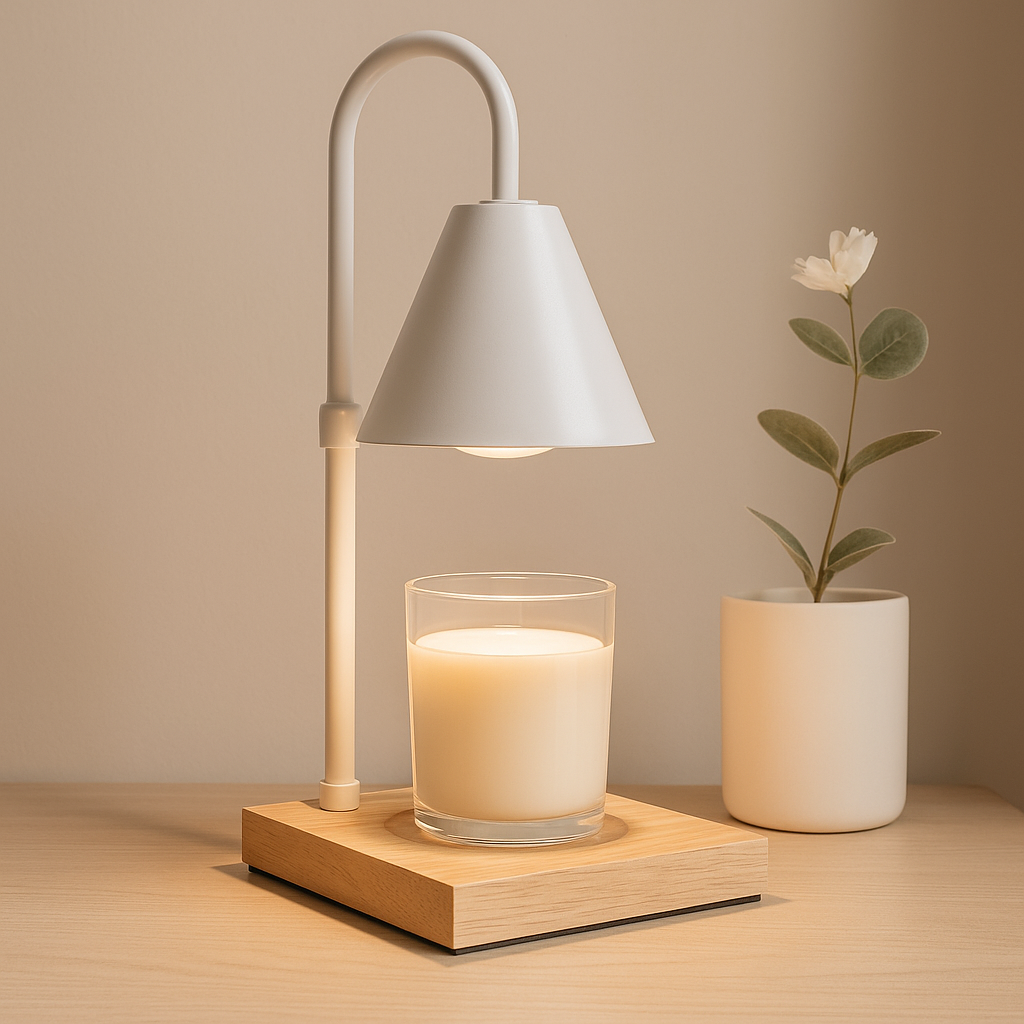 Lámpara Calentadora de Velas – Ambiente acogedor y elegante